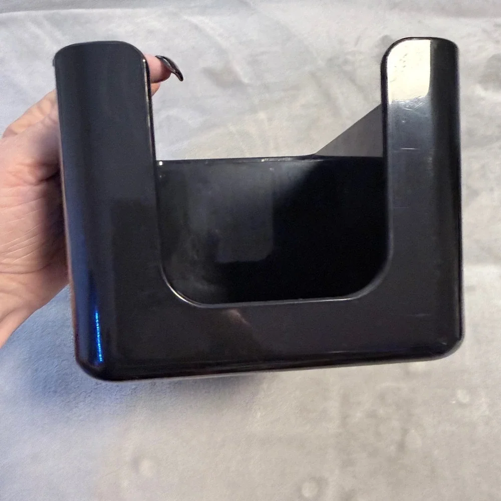 Absolut Vodka Black Plastic Bar Caddy Organizer Napkin Straw Holder‎ Display